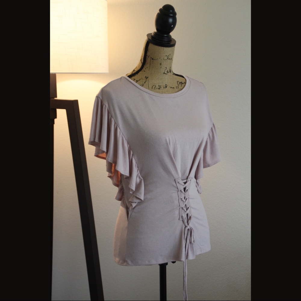 Express corset-style top